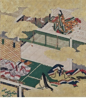源氏物語画帖「その二十一・乙女」(光吉筆:京博本)周辺: 新 源氏物語画帖「その二十一・乙女」(光吉筆:京博本)周辺: 新