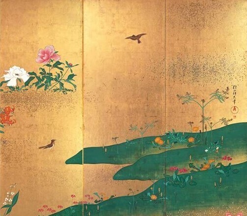 酒井抱一筆「四季花鳥図屏風」周辺(二): 新「俳諧と美術」 酒井抱一筆「四季花鳥図屏風」周辺(二): 新「俳諧と美術」