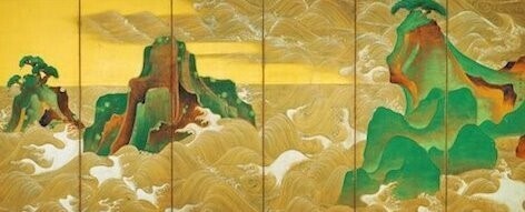 絵は語る (9) 松島図屏風-俵屋宗達筆 座敷からつづく海- | 太田