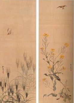 酒井抱一筆「四季花鳥図屏風」周辺（二）: 新「俳諧と美術」